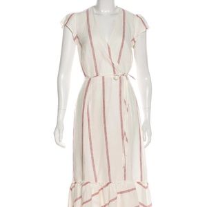 Reformation Striped Linen dress